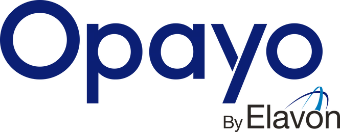Opayo by Elavon official logo, the secure payment gateway used for booking Florida car hire